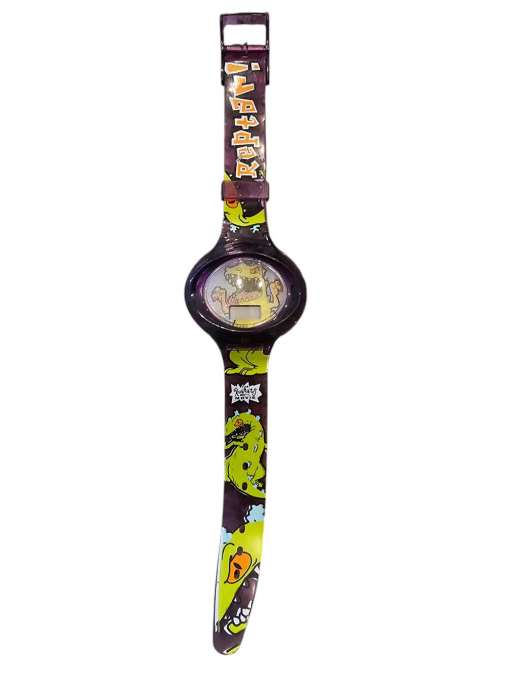 Rugrats Reptar Kids Digital Watch Purple The Rugrats Movie Vintage